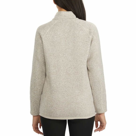 NWT Storm Pack Ladies' Sweater Fleece Quarter Zip - Picture 3 of 6